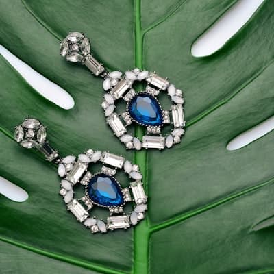 گوشواره طلا با مروارید طبیعی